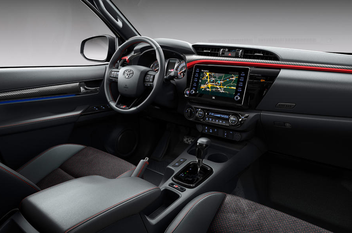 Toyota Hilux interior